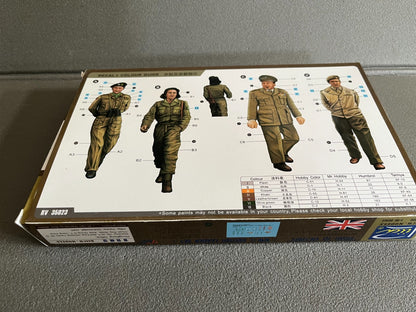 Maquette Militaire Figurine Soldat Riich Road To Victory WWII British 1/35