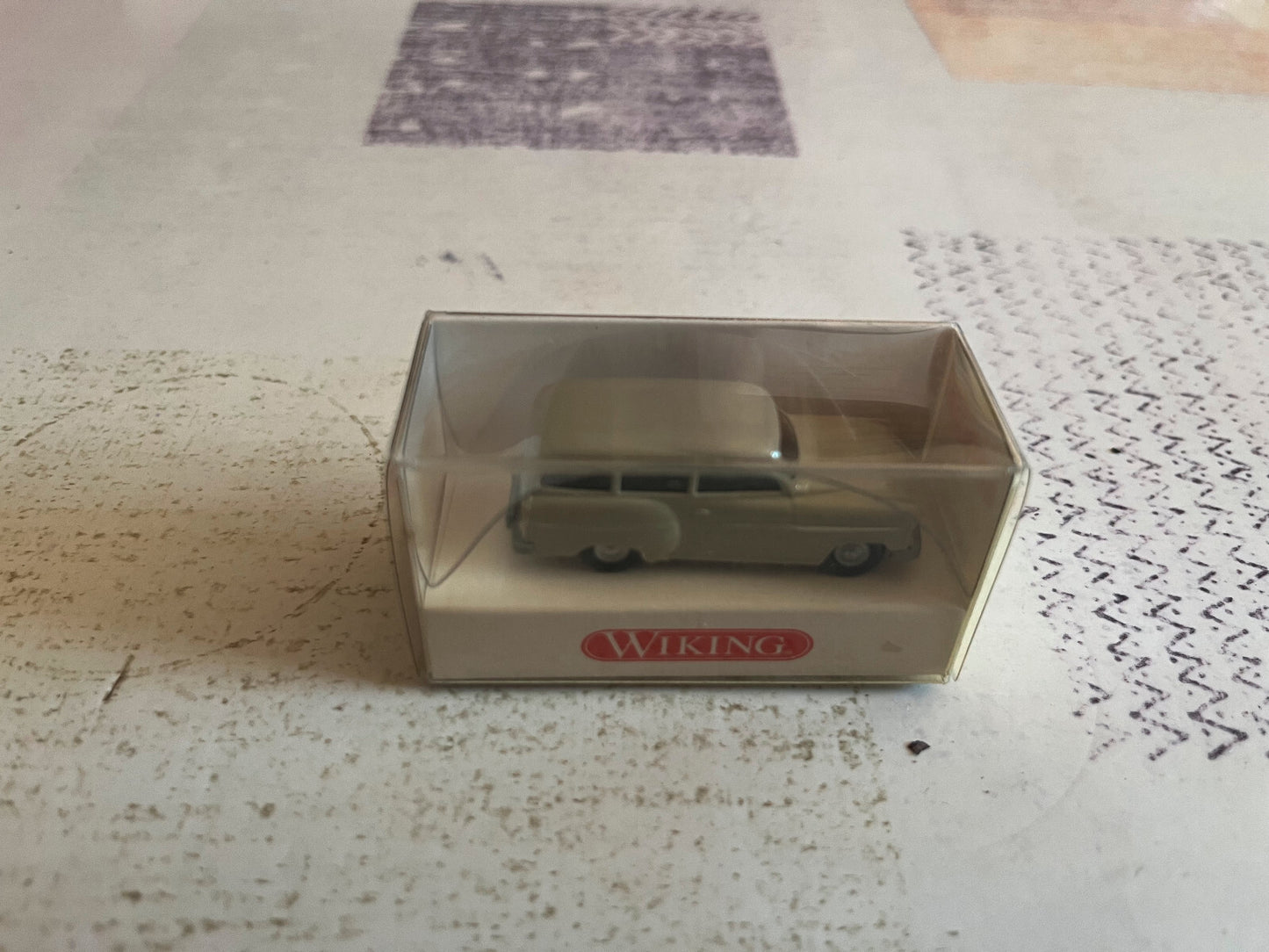 Voiture Miniature Opel Caravan 56 Wiking 1/87 HO