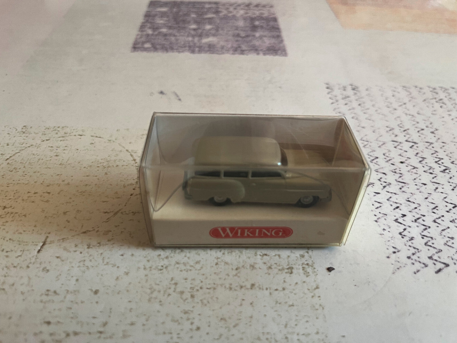 Voiture Miniature Opel Caravan 56 Wiking 1/87 HO