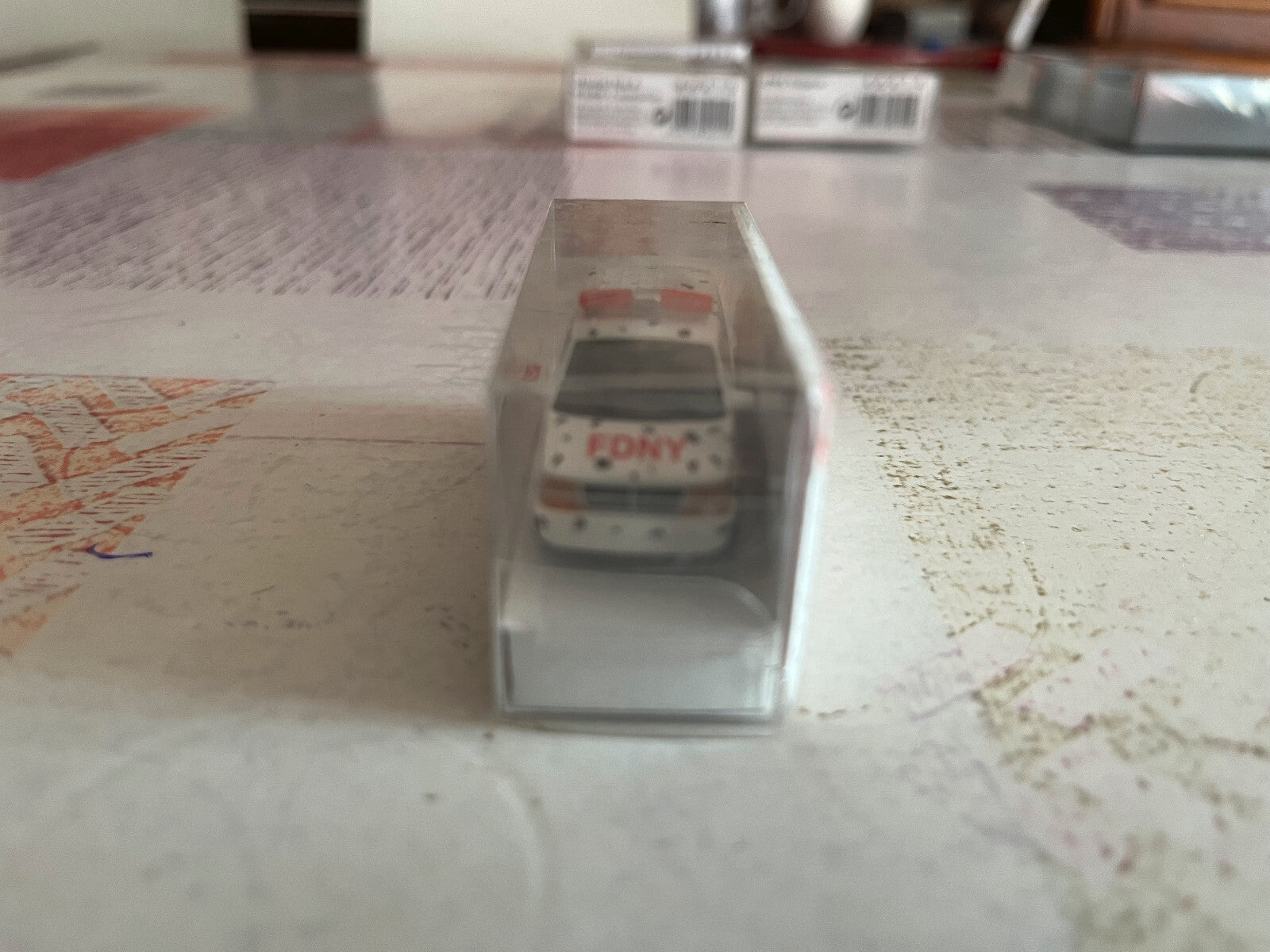 Voiture Miniature Dodge Ram Van Busch Germany 1/87 HO