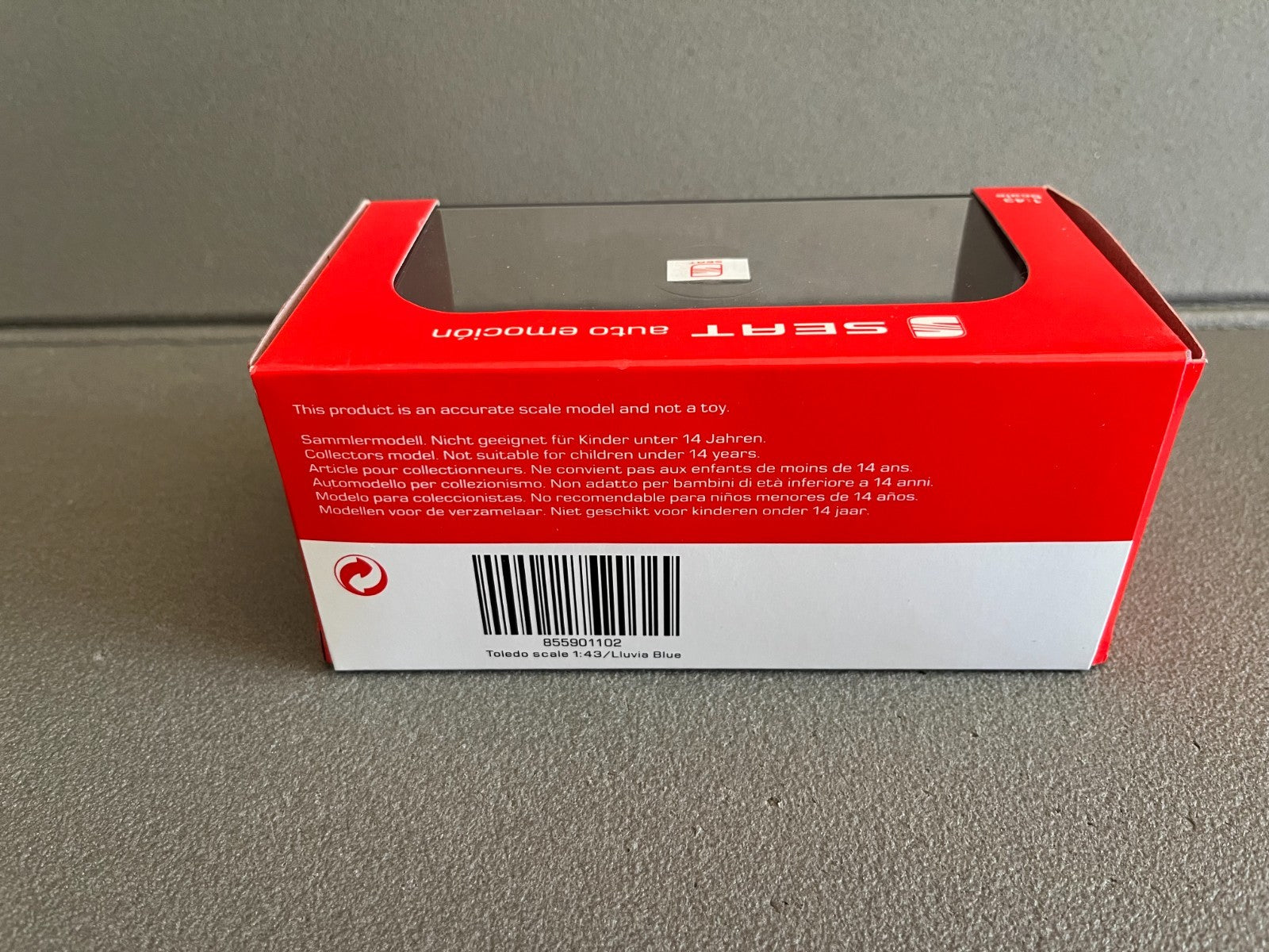 Voiture Miniature Seat Toledo VAPS Collection au 1/43
