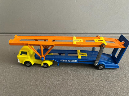 Ancienne Miniature Camion Porte Voiture Ford D Hoynor Corgi Juniors