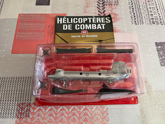 Hélicoptère de combat Miniature Bristol 192 Belvedere 1/72