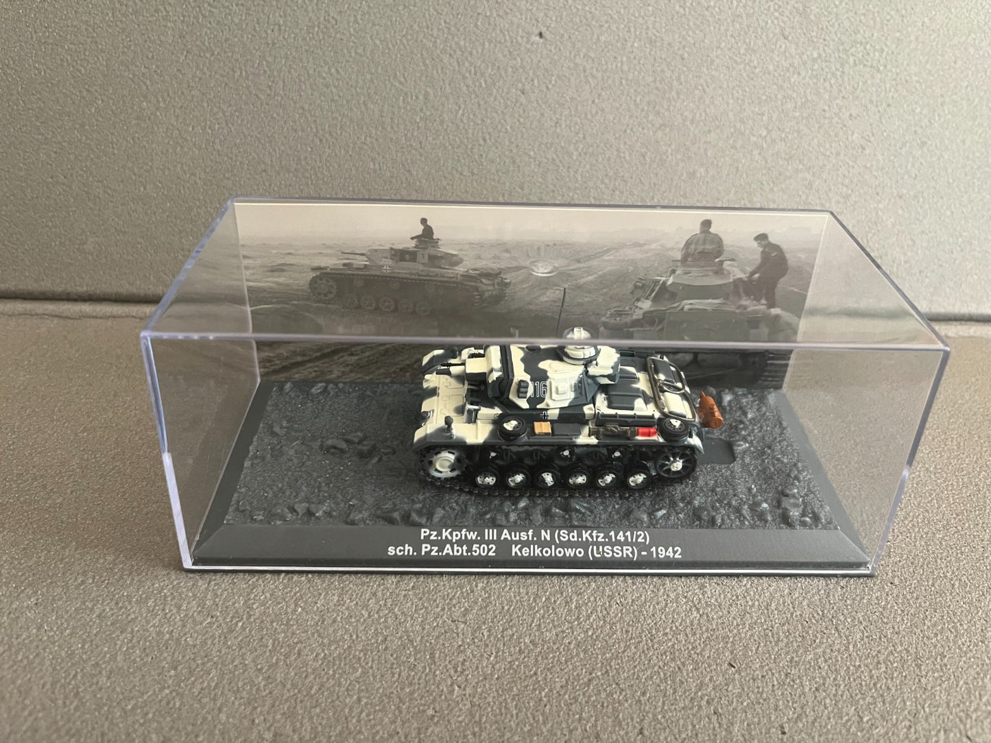 Miniature Militaire Char Tank Blindé Pz.Kpfw. III Ausf. N Sd.Kfz. Altaya 1/72