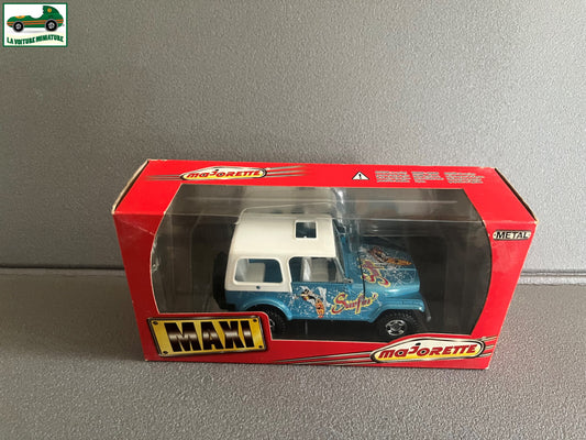 Voiture miniature Jeep Surfin 4x4 Maxi Majorette Série 3000