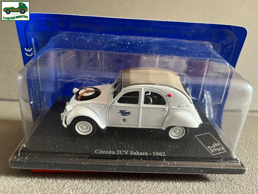 Voiture Miniature Citroen 2CV Sahara 1962 La Poste au 1/43