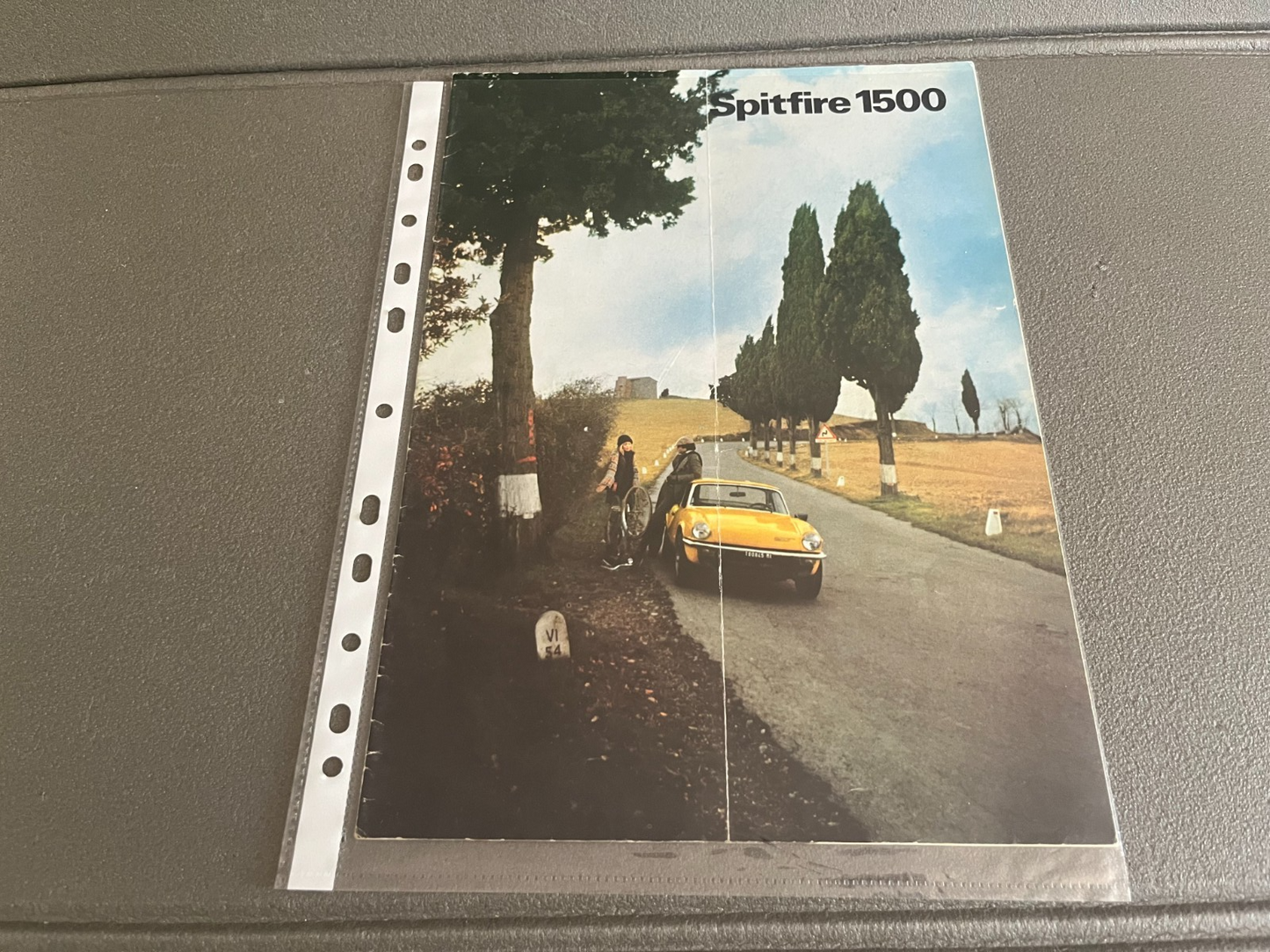 Ancien Dépliant Brochure Documentation Automobile Spitfire 1500