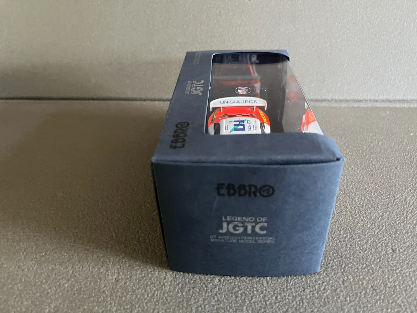 Voiture Miniature Nissan Unisia Jecs Skyline R33 JGTC 1998 Ebbro au 1/43