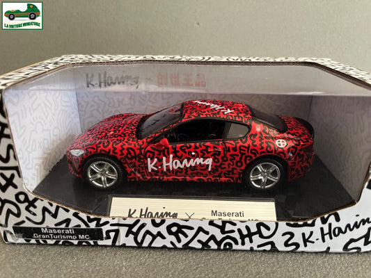 Voiture Miniature Maserati GranTurismo MC Haring au 1/36