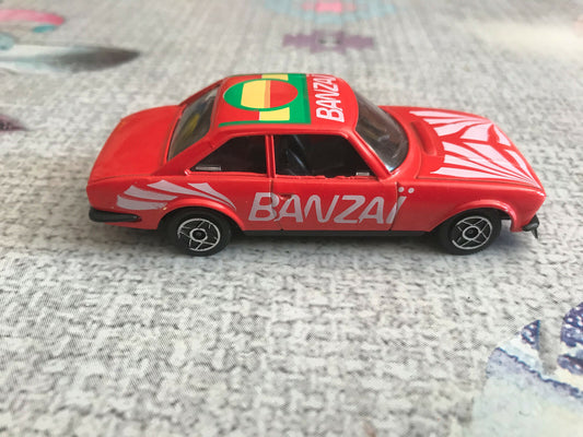 Voiture Miniature Peugeot 504 Banzai Solido France au 1/43