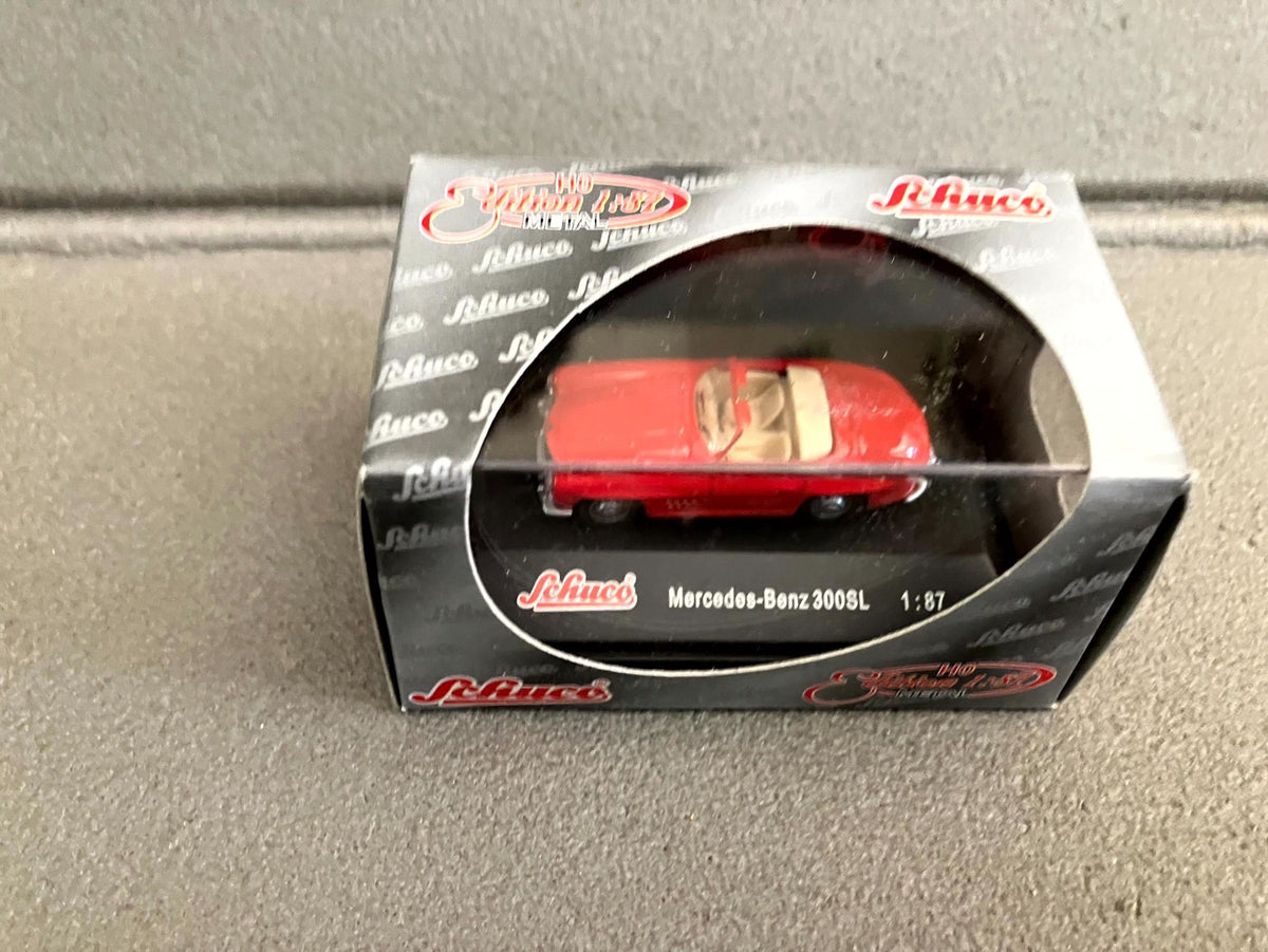 Voiture Miniature Mercedes Benz 300 SL Schuco 1/87 HO