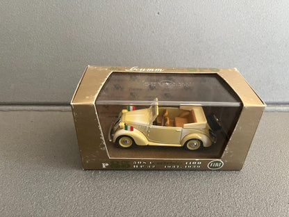 Voiture Miniature Fiat 508 C Cabriolet 1100 Brumm Italy au 1/43