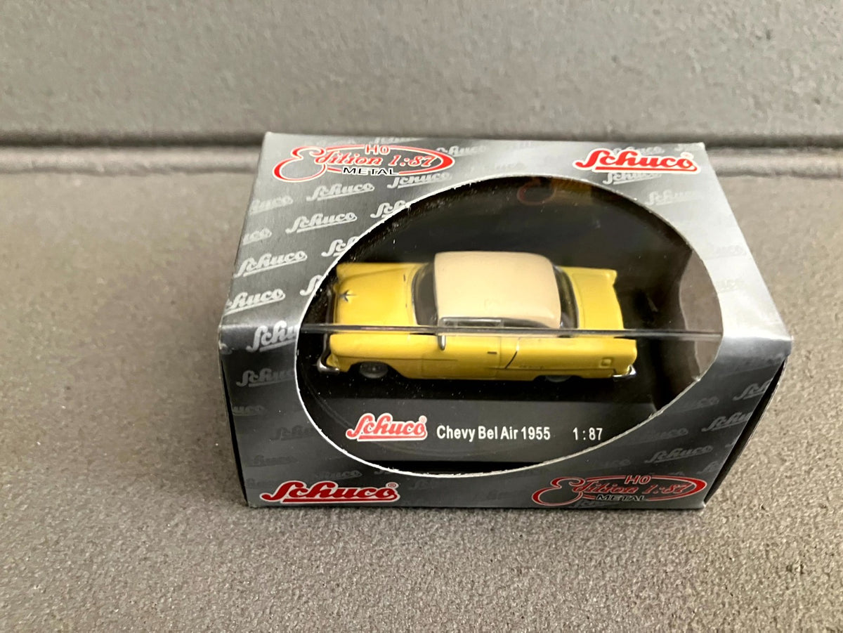 Voiture Miniature Chevy Bel Air 1955 Schuco 1/87 HO