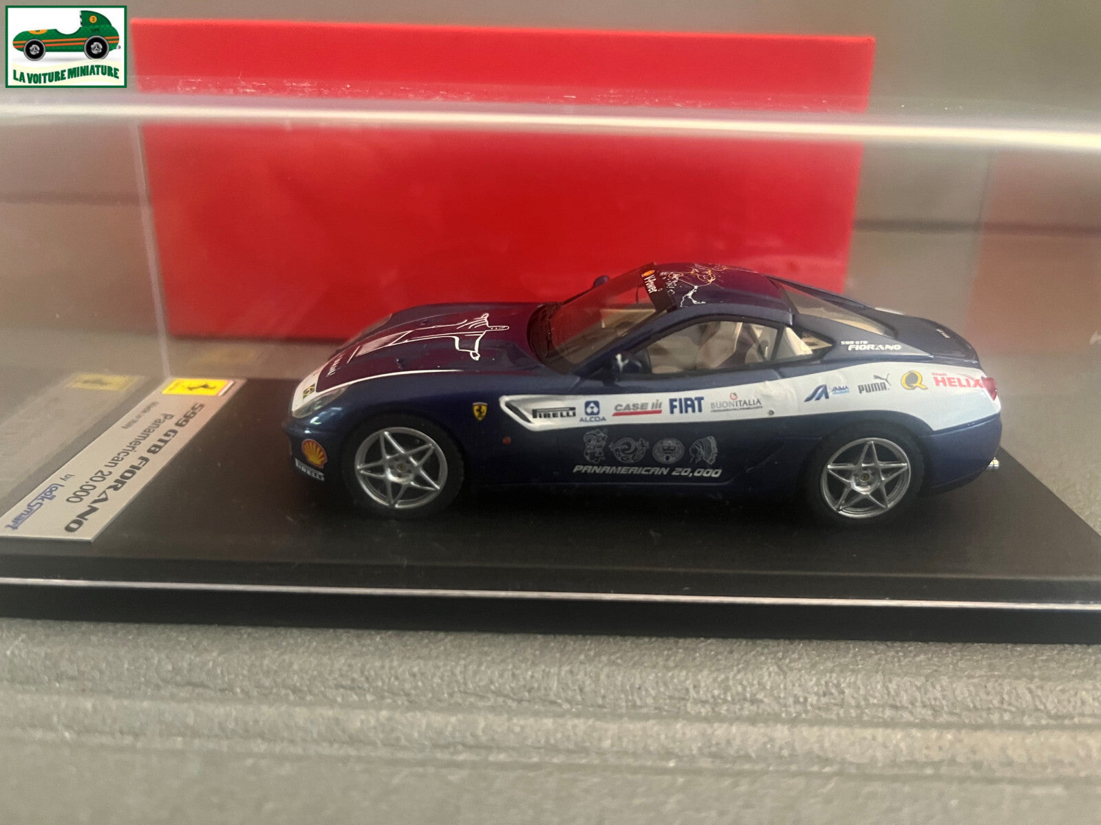 Voiture miniature Ferrari 599 Panamerican 20000 LookSmart 1/43