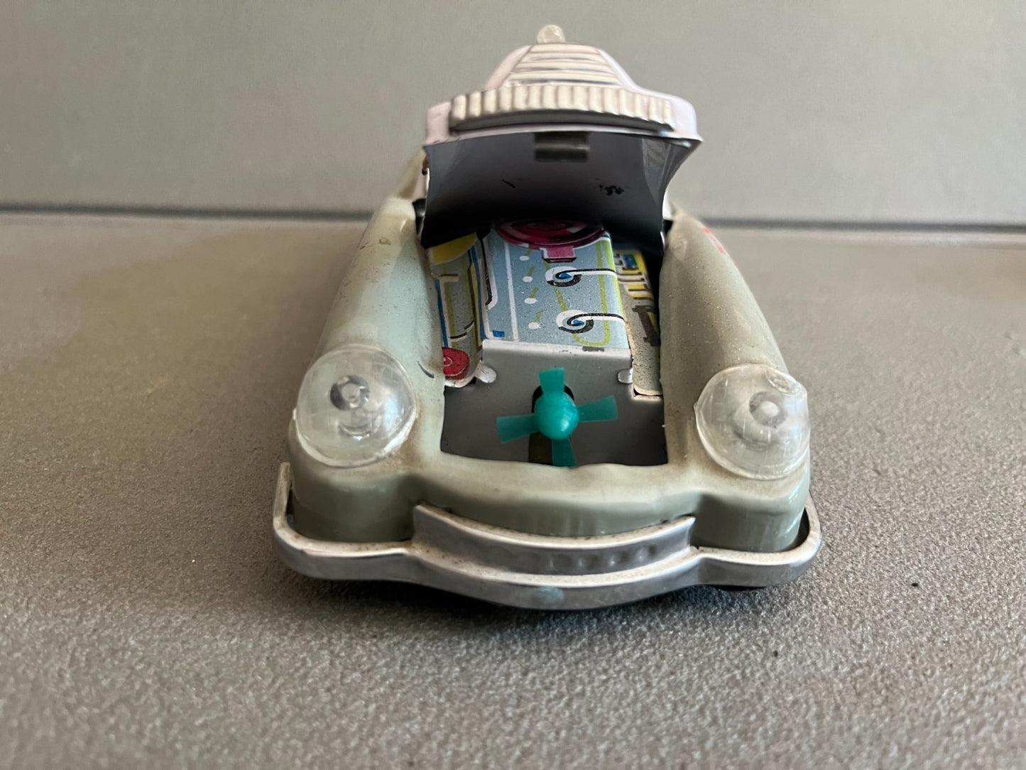 Jouet Ancien Voiture Miniature Tôle China MF 753 Friction