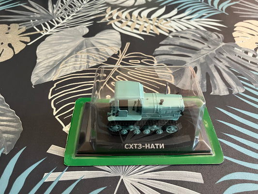 Voiture miniature Tracteur Agricole Russe URSS SHTZ-NATI Hachette 1/43