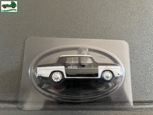Voiture Miniature Renault R8 Police Norev Hachette 1/43