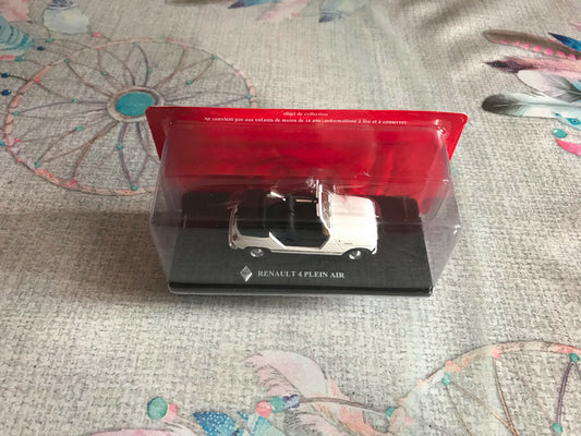 Voiture miniature Passion Renault 4 4L R4 Plein Air Hachette au 1/43