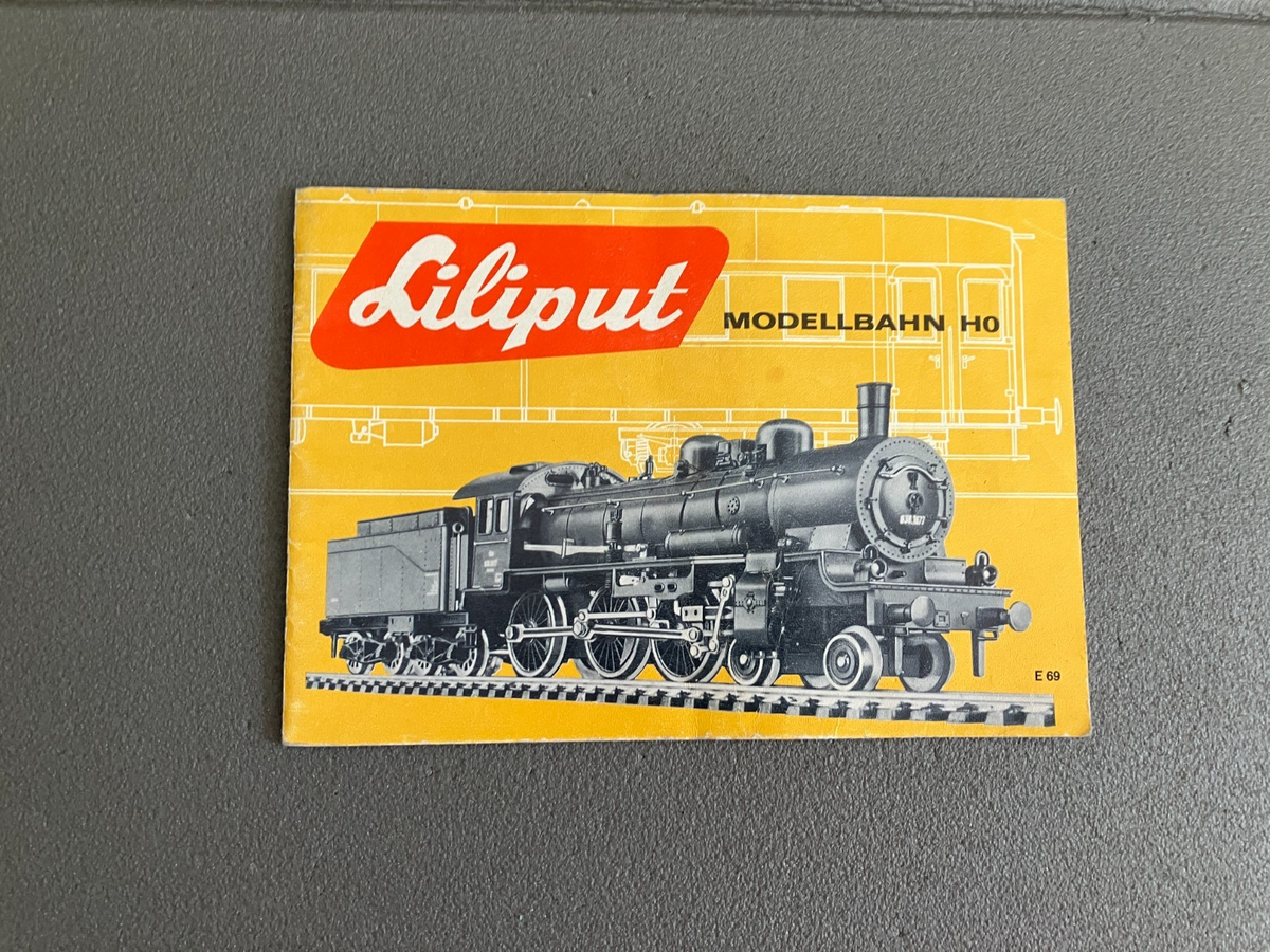 Livre Revue Modélisme Ferroviaire Catalogue Liliput Modellbahn HO