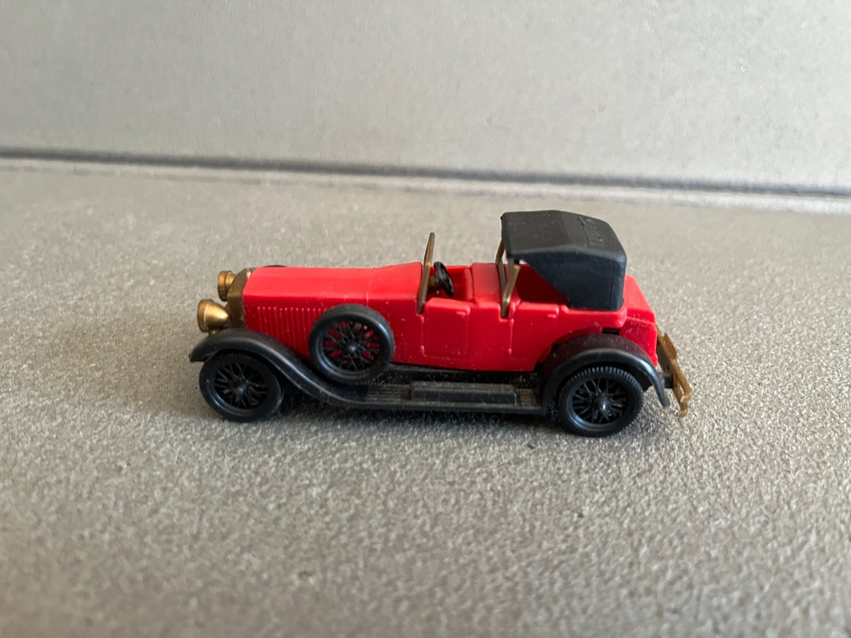 Voiture Miniature Ancien Plastique Hispano Suiza Torpedo Huilor Clé