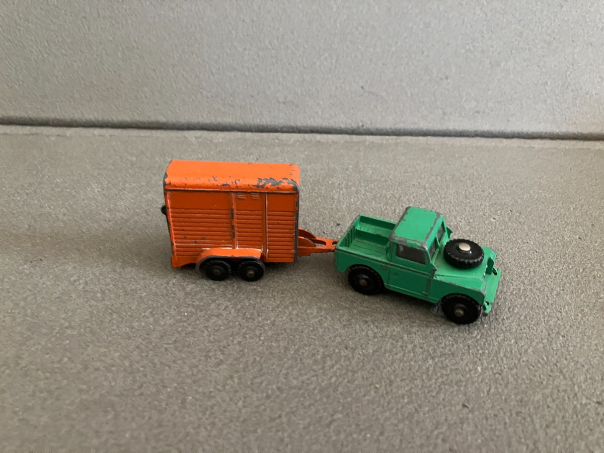 Ancienne Voiture Miniature Land Rover Dublo Dinky Toys Meccano England