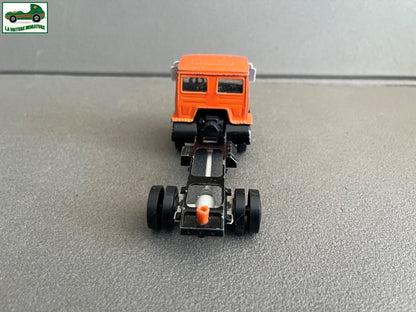 Ancienne Voiture Miniature Camion Volvo Maxi Jet Norev France Epave 1/43