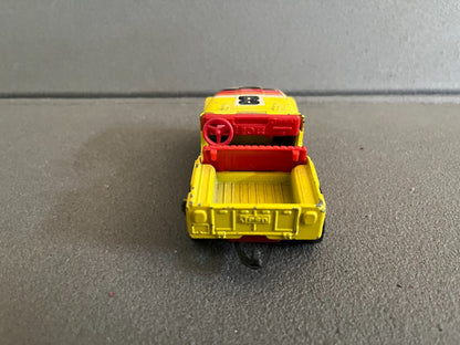 Ancienne Miniature Voiture Corgi Toys Jeep CJ-5 1/36 Epave