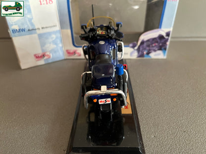 Moto miniature BMW R1100 RT-P Maisto Gendarmerie au 1/18