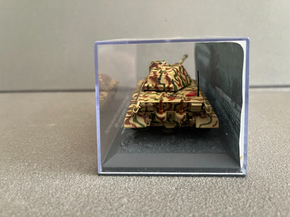 Miniature Militaire Char Tank Blindé Pz.Kpfw. VI Tiger II Porsche Altaya 1/72