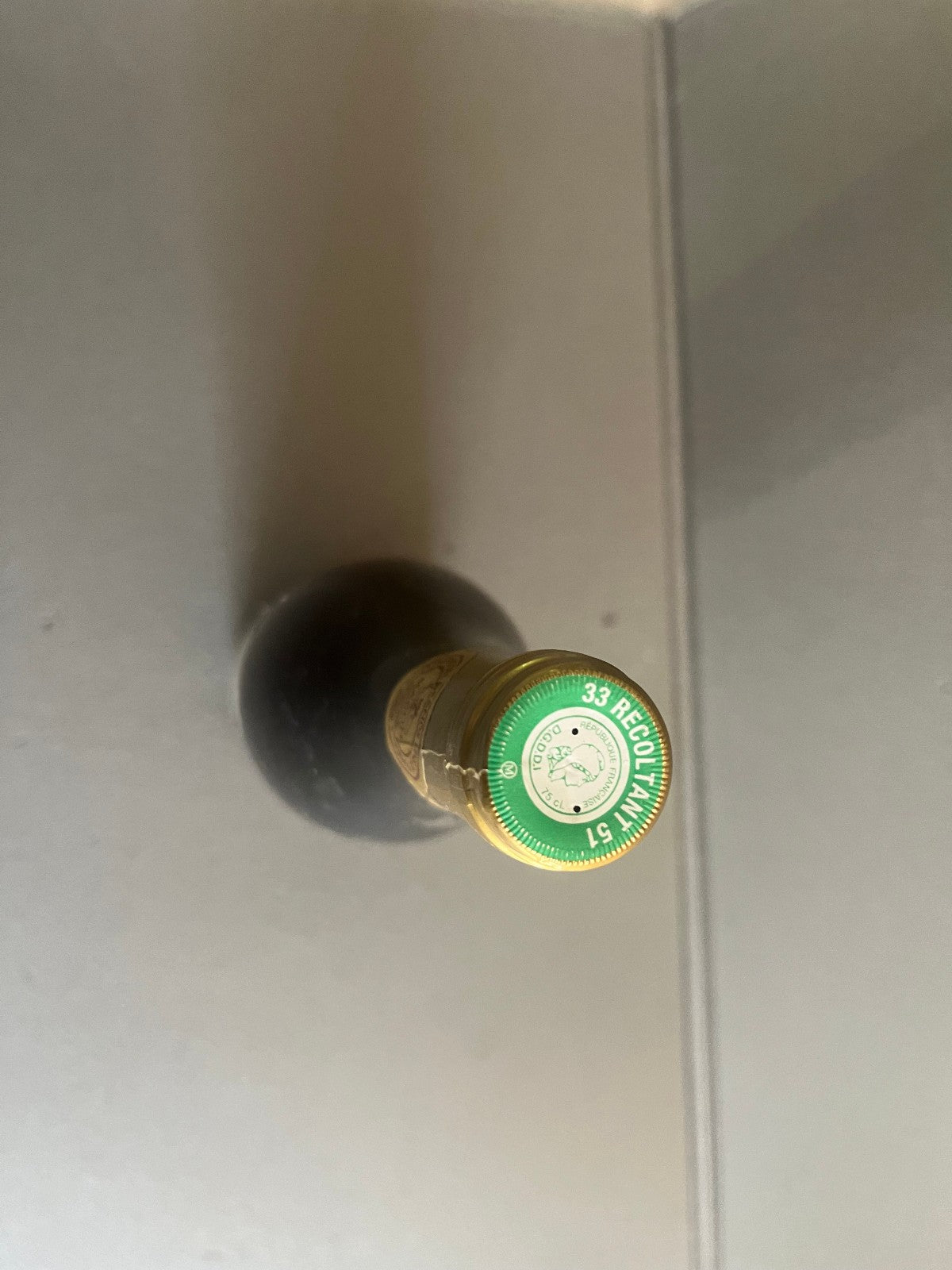 Ancienne Bouteille Vin Sauvignon Daguet de Berticot 2007 Collection Perso