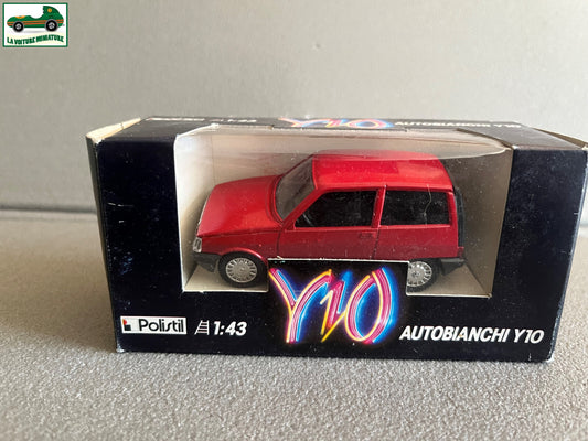 Ancienne Voiture miniature Autobianchi Y10 Polistil Italy au 1/43