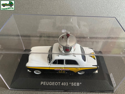 Voiture Miniature Publicitaire Peugeot 403 SEB au 1/43