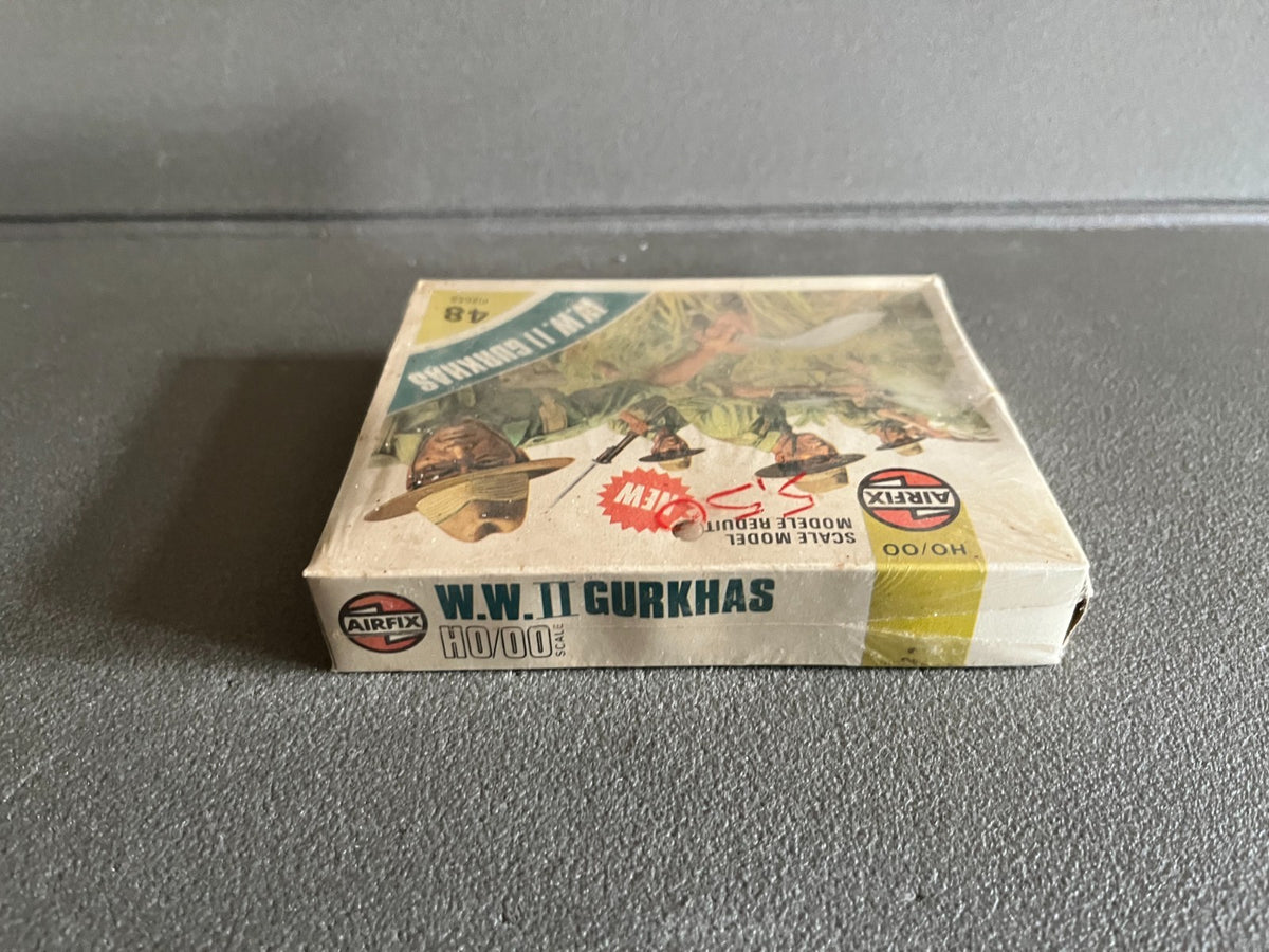 Maquette Militaire Figurine Soldat HO/OO Airfix WWII Gurkhas 1/72