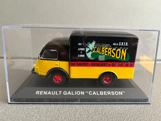Voiture Miniature Camion Publicitaire Renault Galion Calberson au 1/43