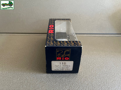 Voiture Miniature Alfa Romeo Giulietta Berlina 1955 Rio au 1/43