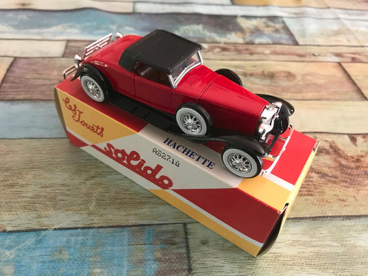 Voiture Miniature Solido Duesenberg J Spider 1935 au 1/43