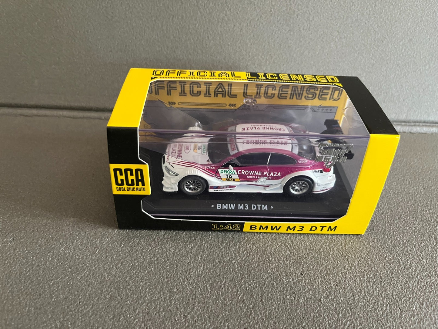 Voiture Miniature BMW M3 DTM CCA Cool Chic Auto 1/42 non 1/43