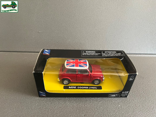 Voiture miniature Mini Cooper 1959 New Ray au 1/32