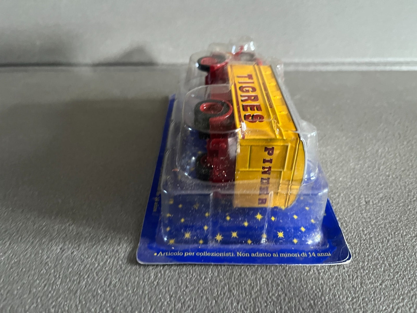 Voiture Miniature Simca Cargo Tigres N°40 Cirque Pinder Altaya 1/50