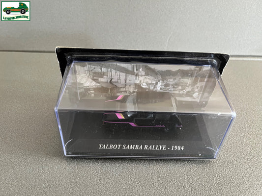 Voiture Miniature Talbot Samba Rallye 1984 au 1/43