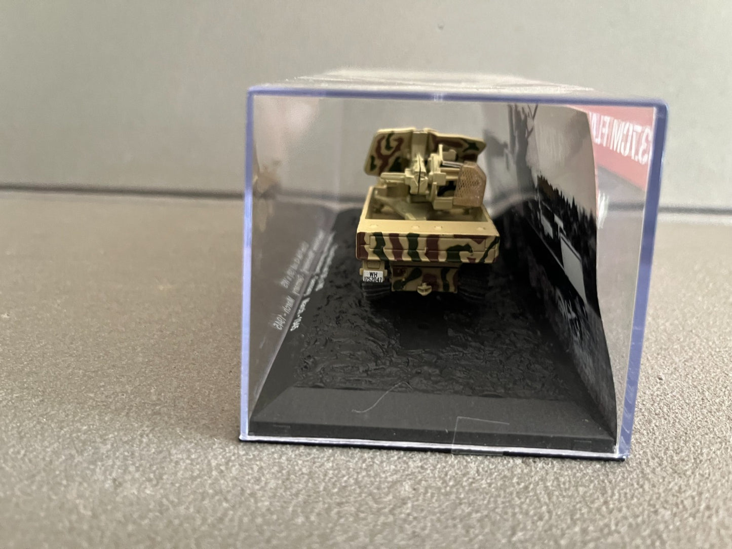 Miniature Militaire Char Tank Blindé 3.7cm Flak 43 auf (Sf) s WS Altaya 1/72