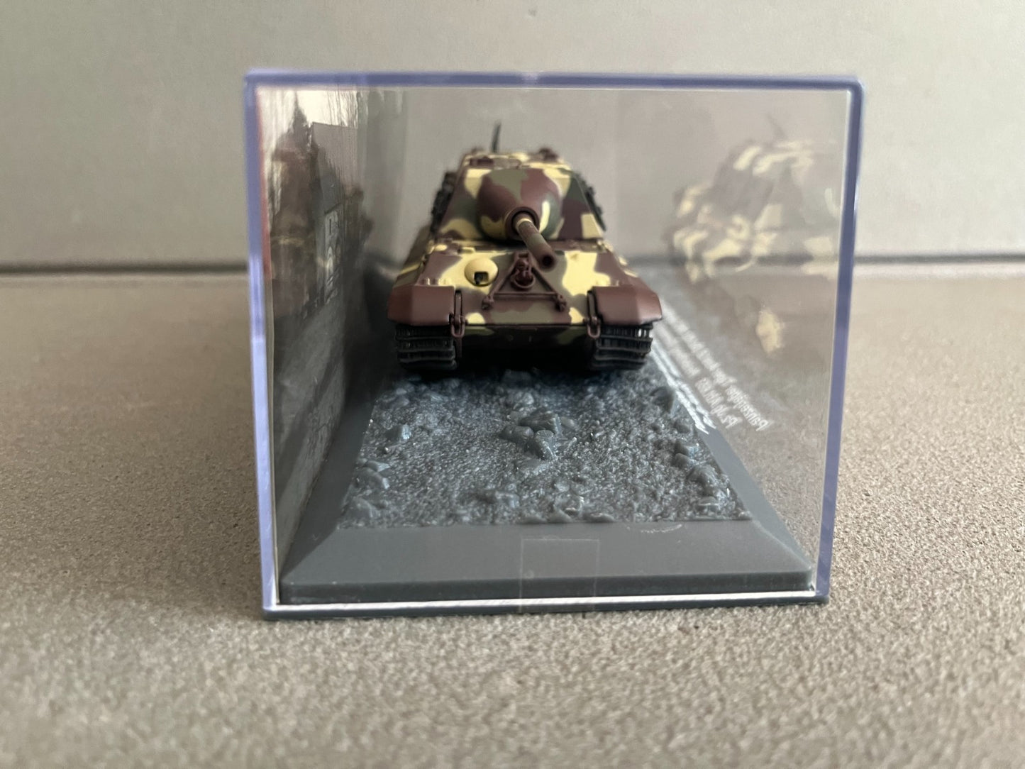 Miniature Militaire Char Tank Blindé Panzerjager Tiger Ausf.B Altaya 1/72