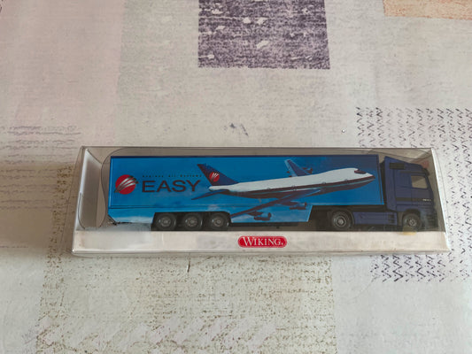 Voiture Miniature Camion Semi Remorque Mercedes Actros 5380240 Wiking 1/87 HO