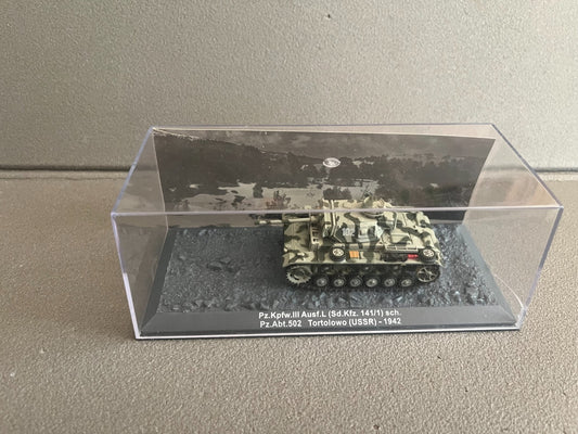 Miniature Militaire Char Tank Blindé Pz.Kpfw. III Ausf.L Sd.Kfz. 141 Altaya 1/72