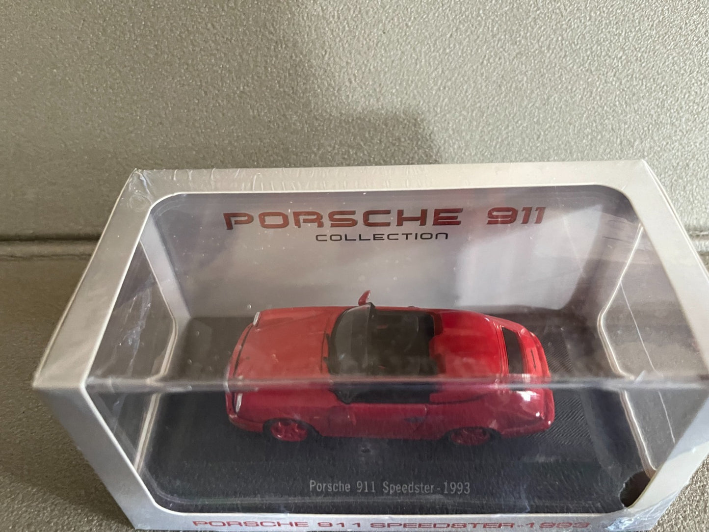 Voiture Miniature Porsche 911 Speedster 1993 Editions Atlas Collection 1/43