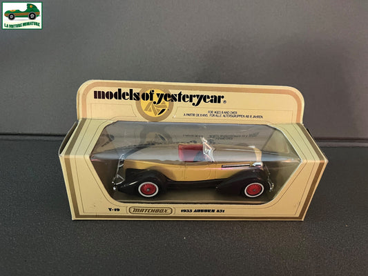 Voiture Miniature 1935 Auburn 851 Y-19 Matchbox Models of Yesteryear 1/42