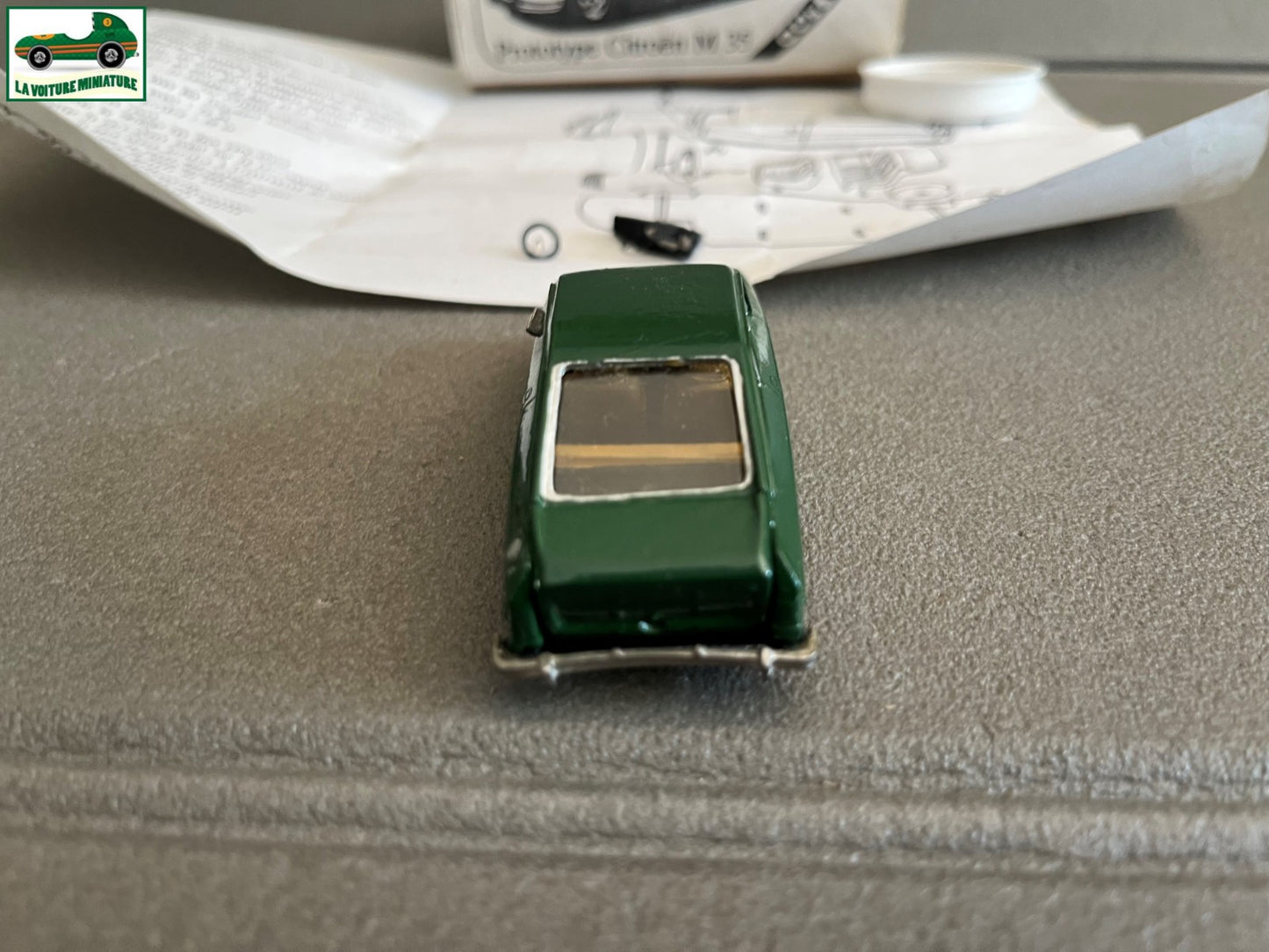 Voiture Miniature Kit Métal Ancien Prototype Citroen M35 Quiralu au 1/43