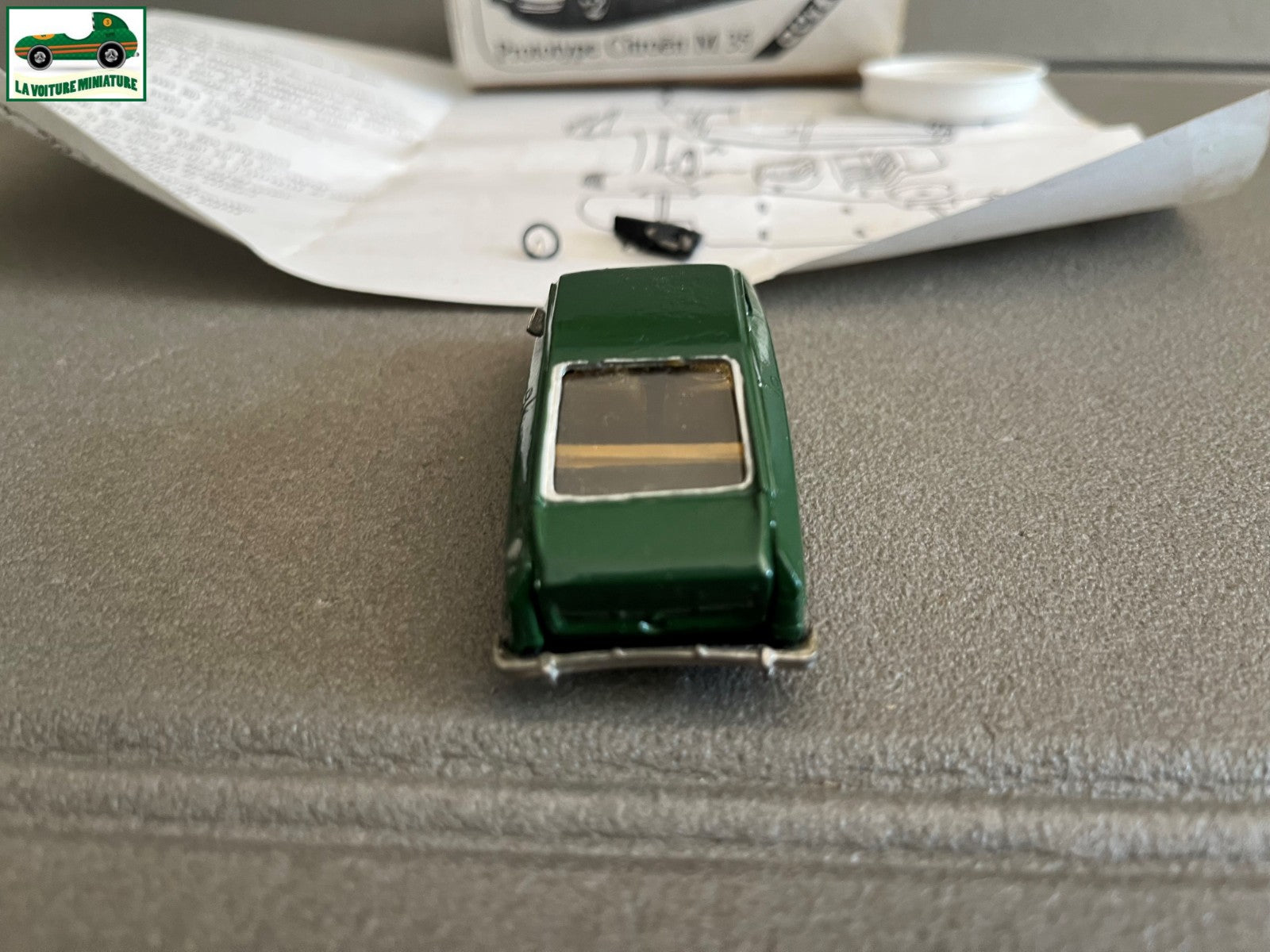 Voiture Miniature Kit Métal Ancien Prototype Citroen M35 Quiralu au 1/43
