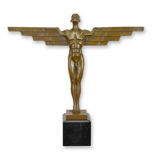 Statue Sculpture Bronze Art Déco Nouveau Icarus BJ-85 Moderne