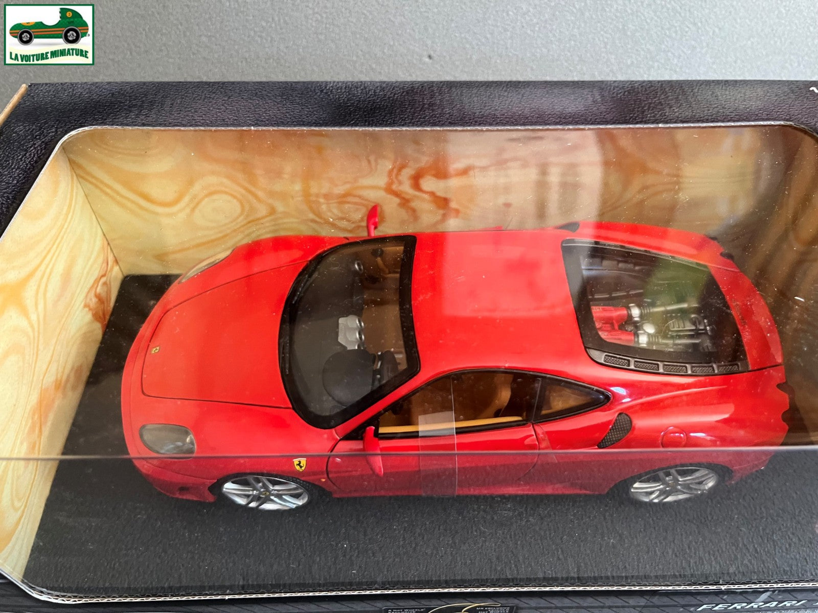 Voiture miniature Ferrari F430 Coupé HotWheels au 1/18